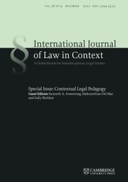 International  Journal of Law in Context